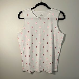 Christopher Banks Flip Flop sleeveless top